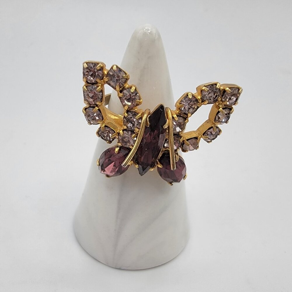 Butterfly Ring Size 4.25 Goldโ Tone Fashion Jewelry Gift Statement